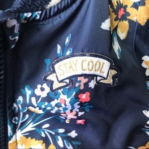 Carter's Jackets & Coats - 24 month floral bomber jacket Carter's Jackets & Coats - 24 month floral bomber jacket